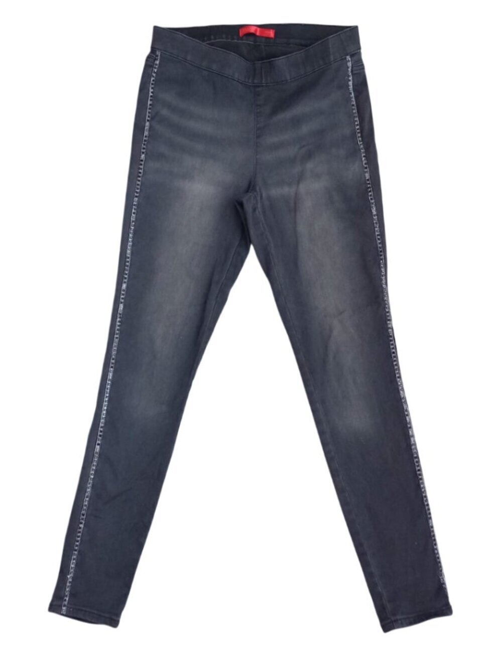 Jennifer Lopez Black Acid Wash Jeggings - Size 4, Stretch Skinny Fit
